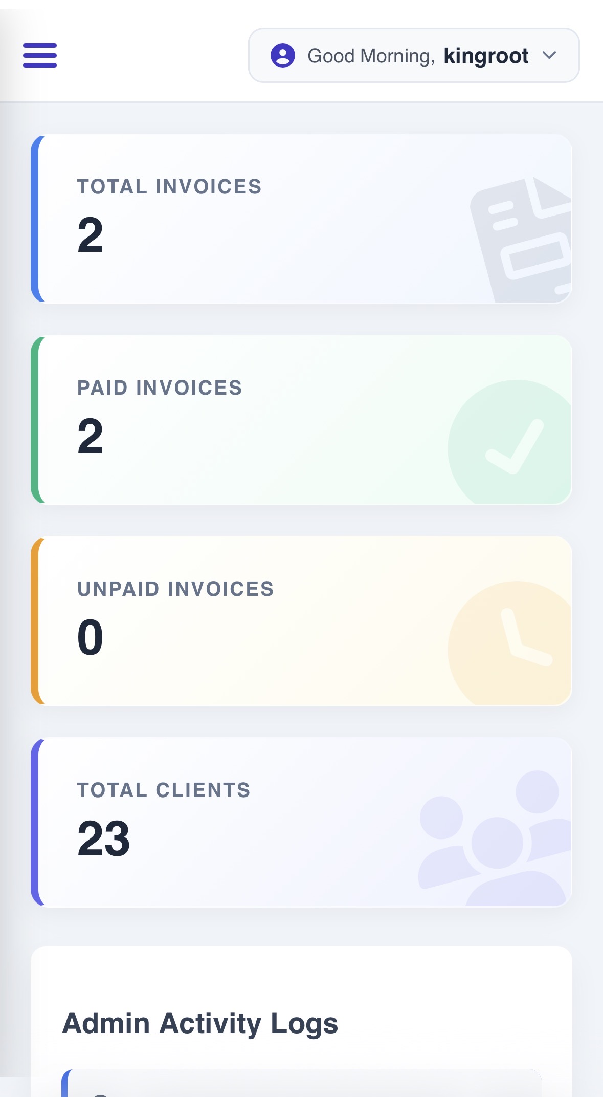 Aytac Custom Invoice Management System